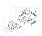 Samsung NE58H9970WS/AA-00 drawer assy diagram