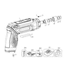 DeWalt DCF680 TYPE 1 screwdriver diagram