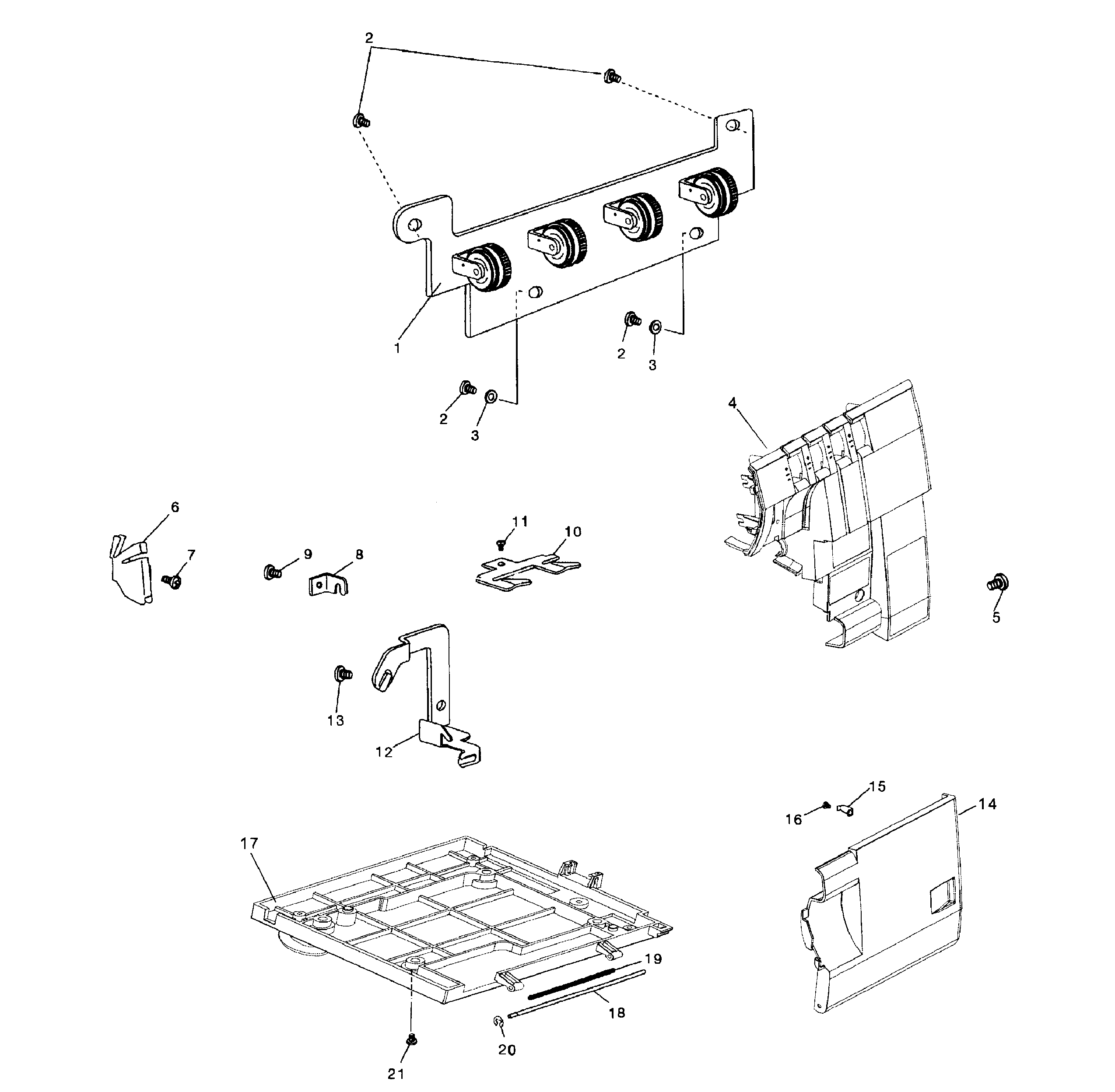 Tension assy