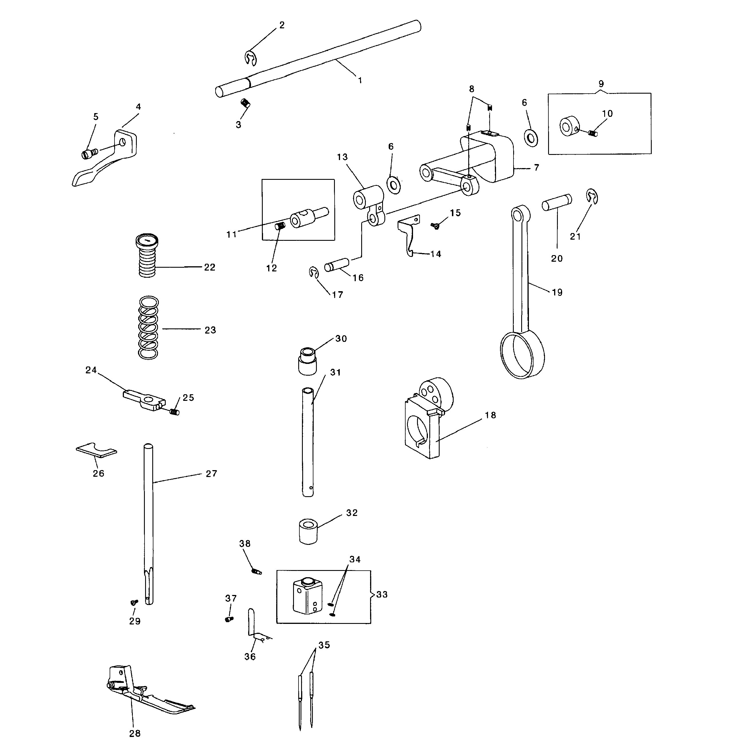 Shaft assy