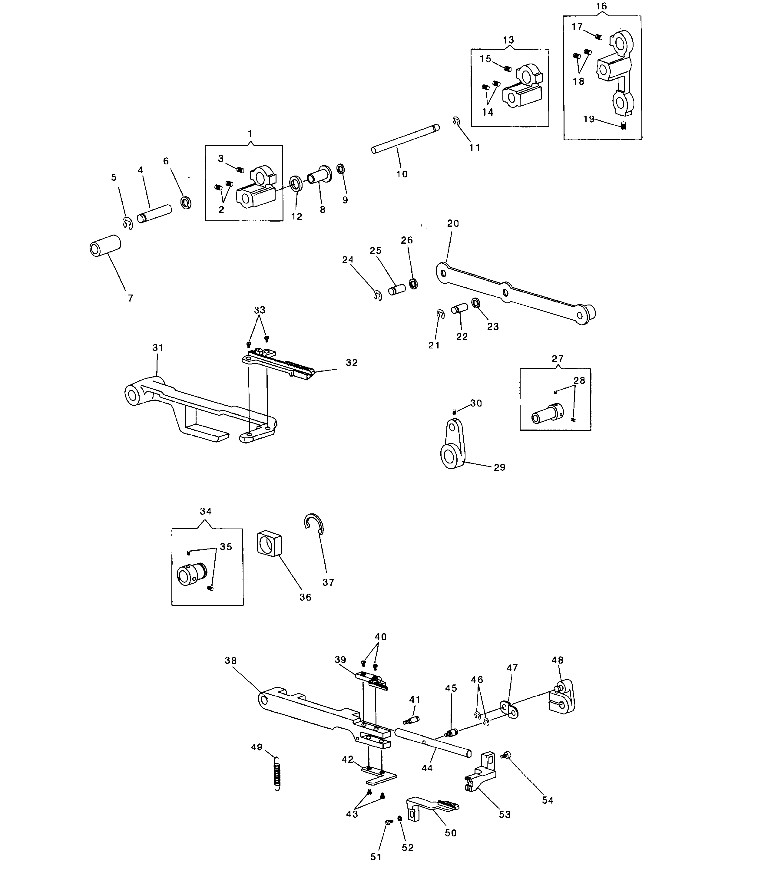 Feed crank