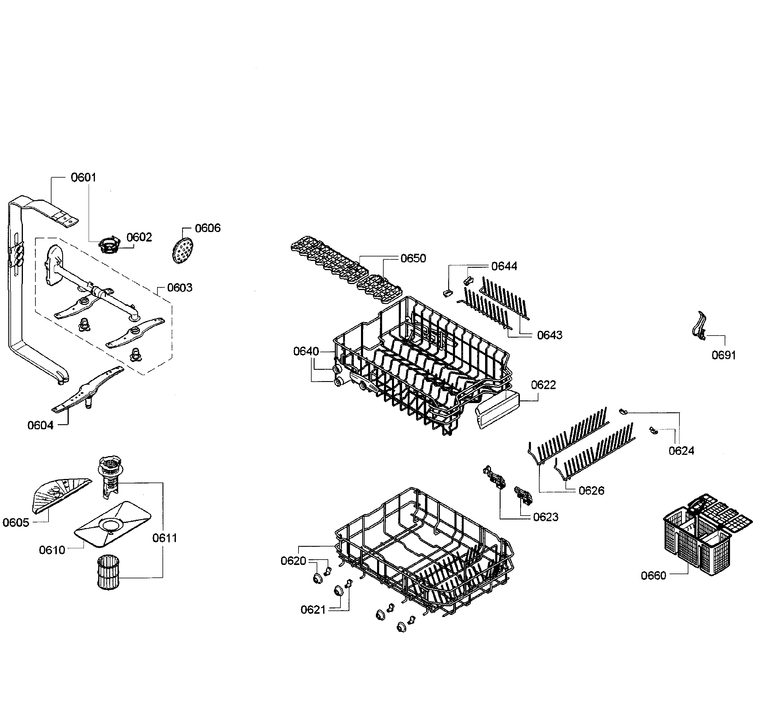 Basket assy