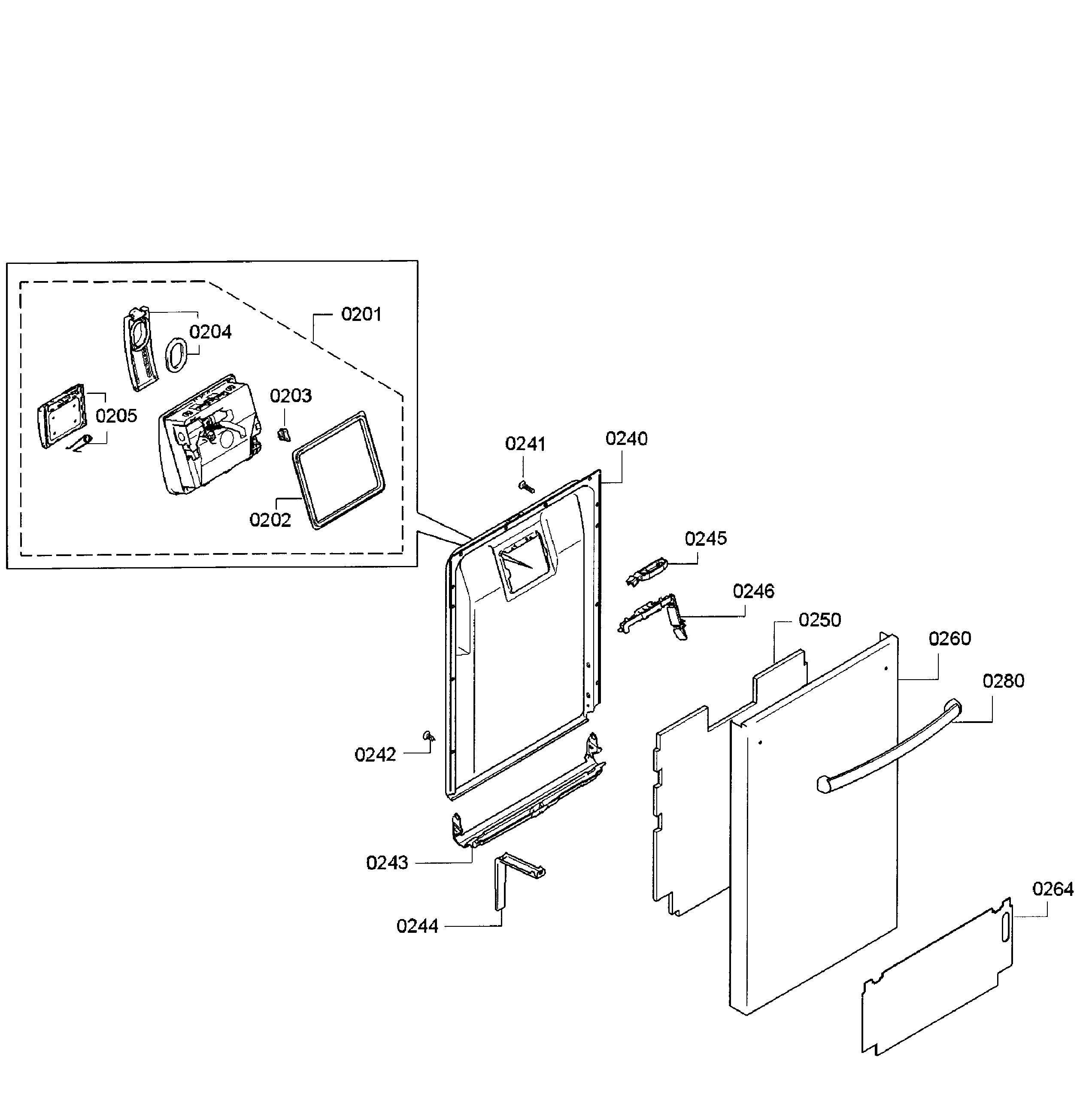 Door assy