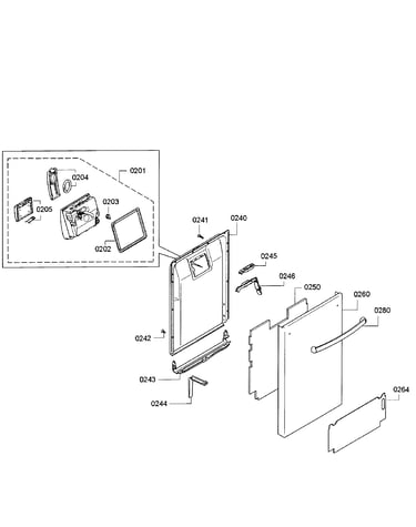 Door assy
