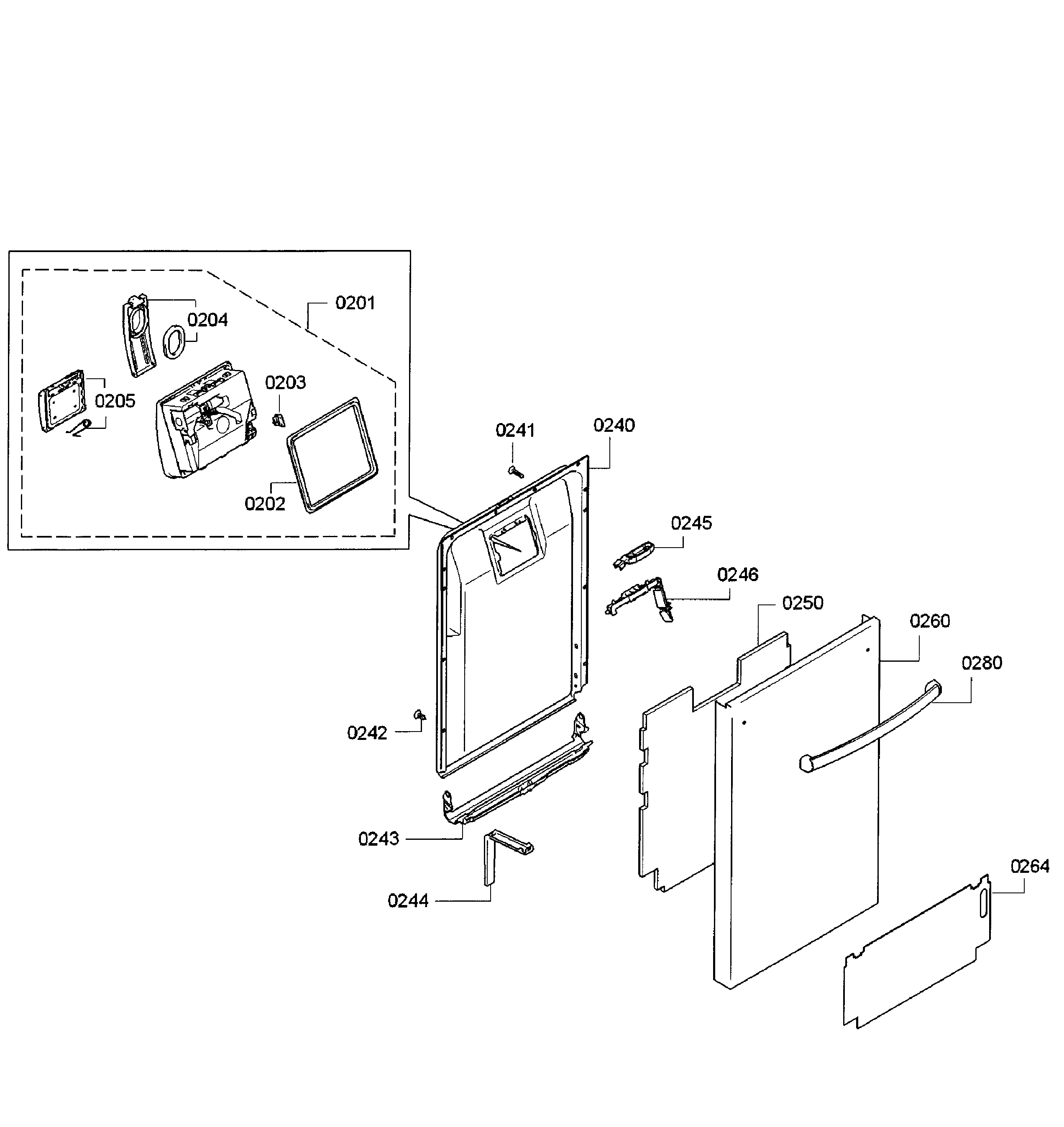 Door assy