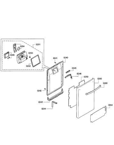 Door assy