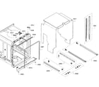 Bosch SHP65T52UC/01 base & frame diagram