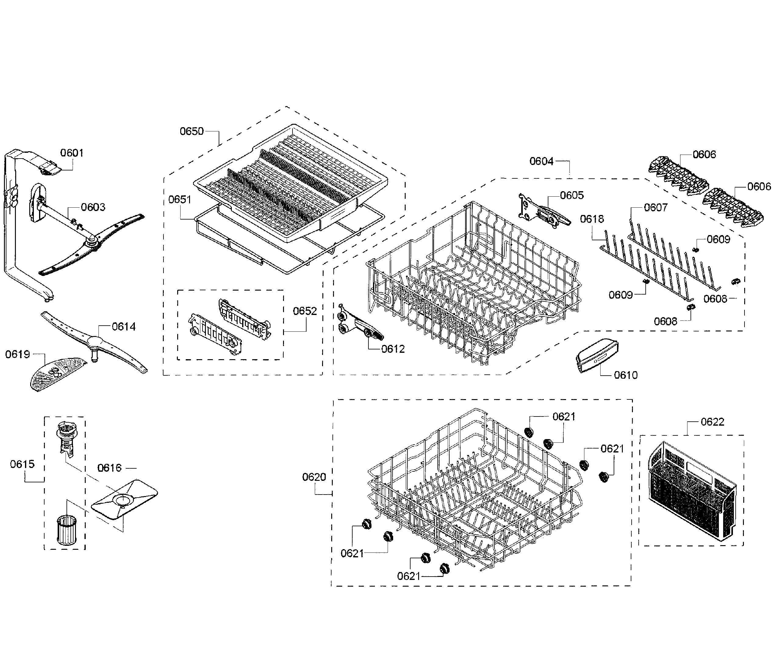 Basket assy