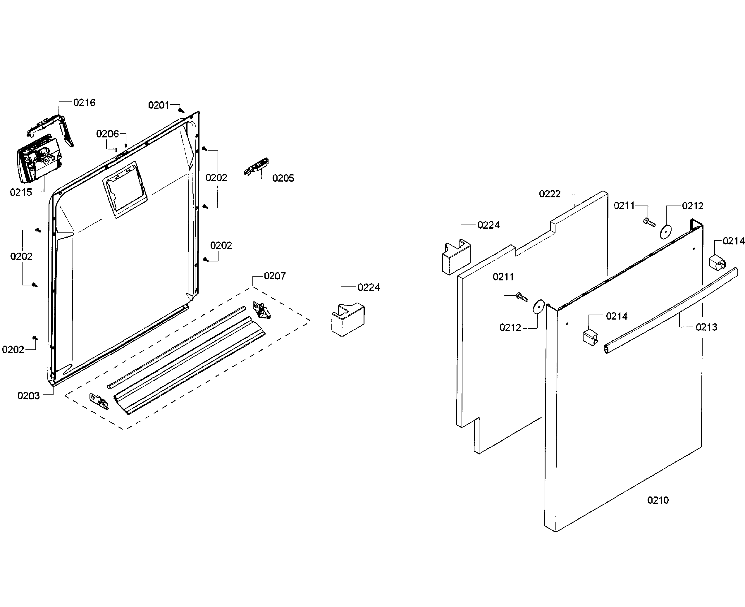 Door assy