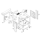 Bosch HEIP054U/01 frame assy diagram