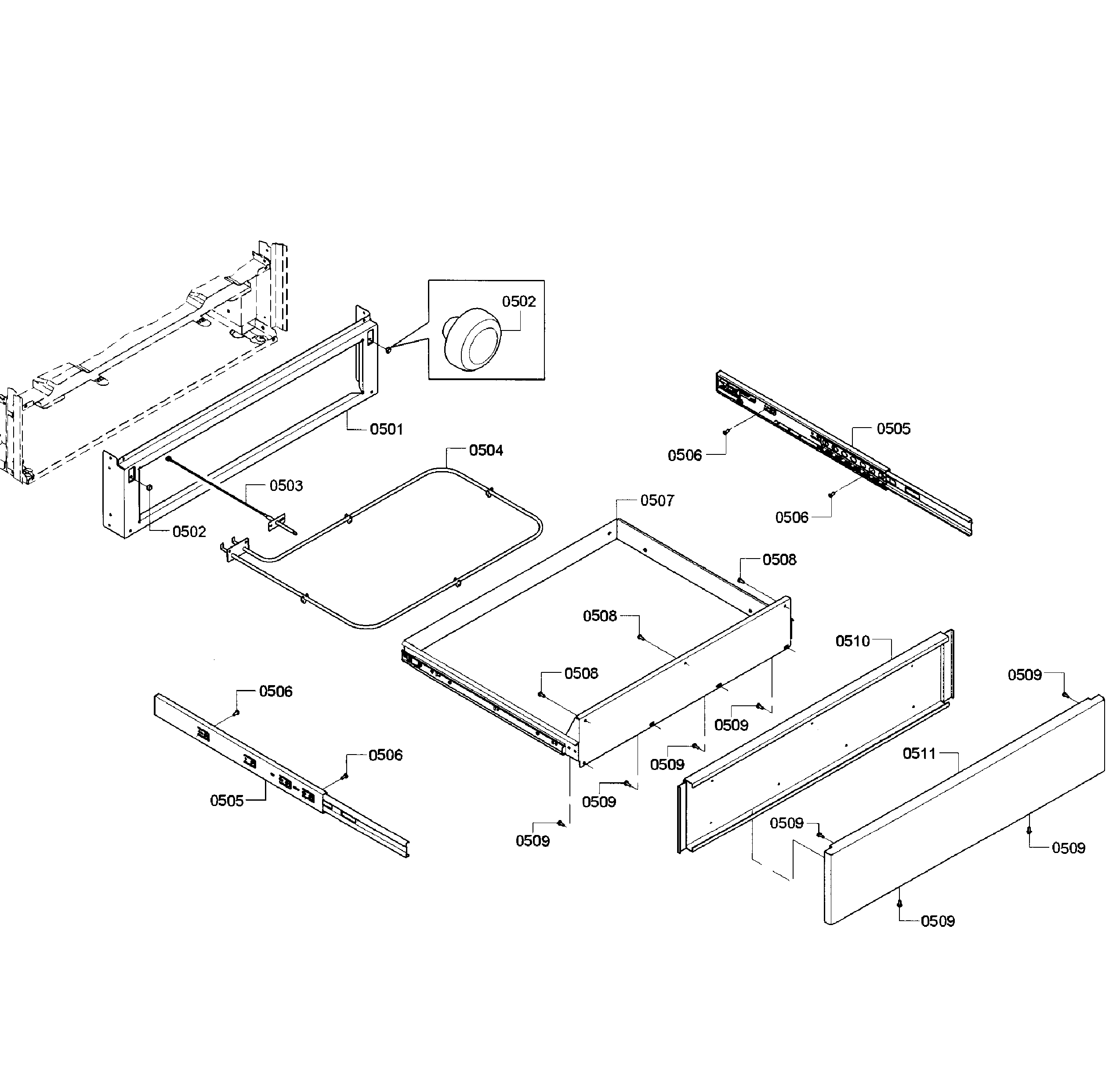 Drawer assy