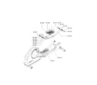 Life Fitness X1G-000X-0104 pedal lever assy diagram