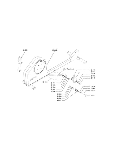 Idler coupler assy