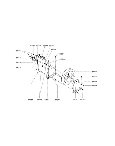 Brake & tensioner