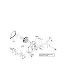 Motor/reed switch/cable