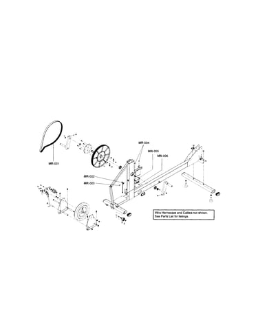 Motor/reed switch/cable