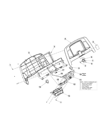 Console cover assy