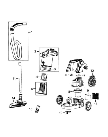 Vacuum assy