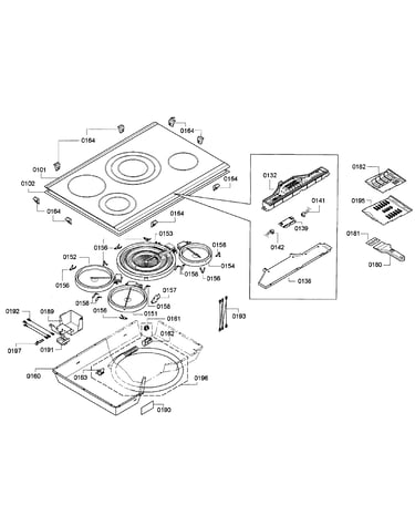 Cooktop assy
