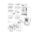 Samsung RF18HFENBBC/AA-00 fridge diagram