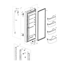 Samsung RF18HFENBSP/AA-00 fridge door l diagram