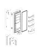 Fridge door l