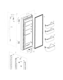 Fridge door l
