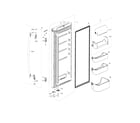 Samsung RF18HFENBWW/AA-00 fridge door r diagram