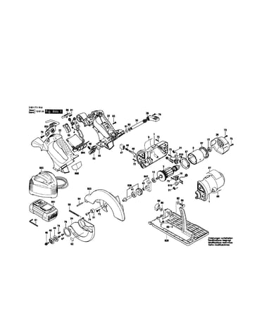 Saw assy