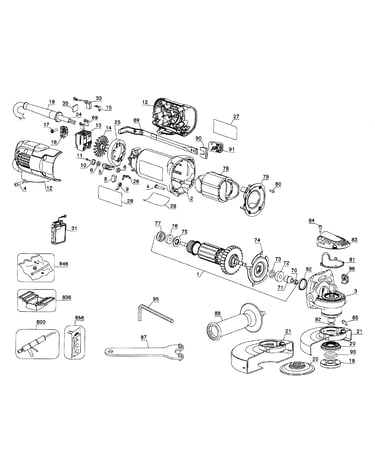 Grinder assy