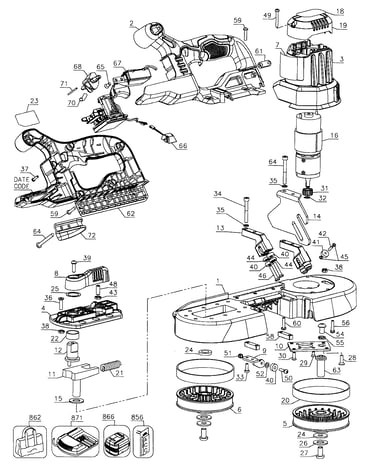 Saw assy