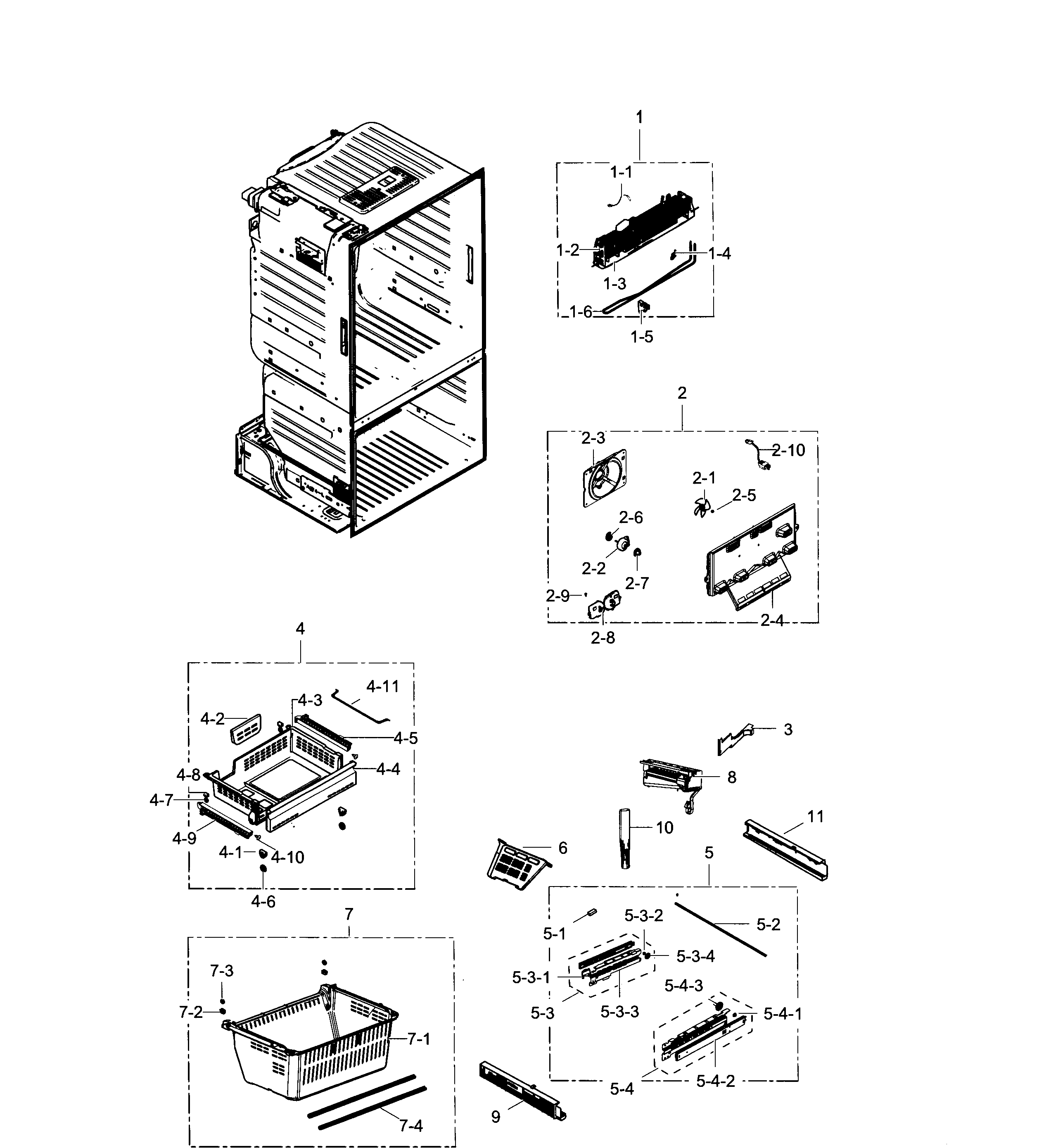 Freezer / icemaker