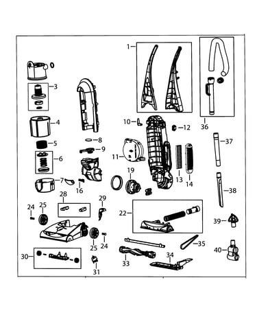 Vacuum assy