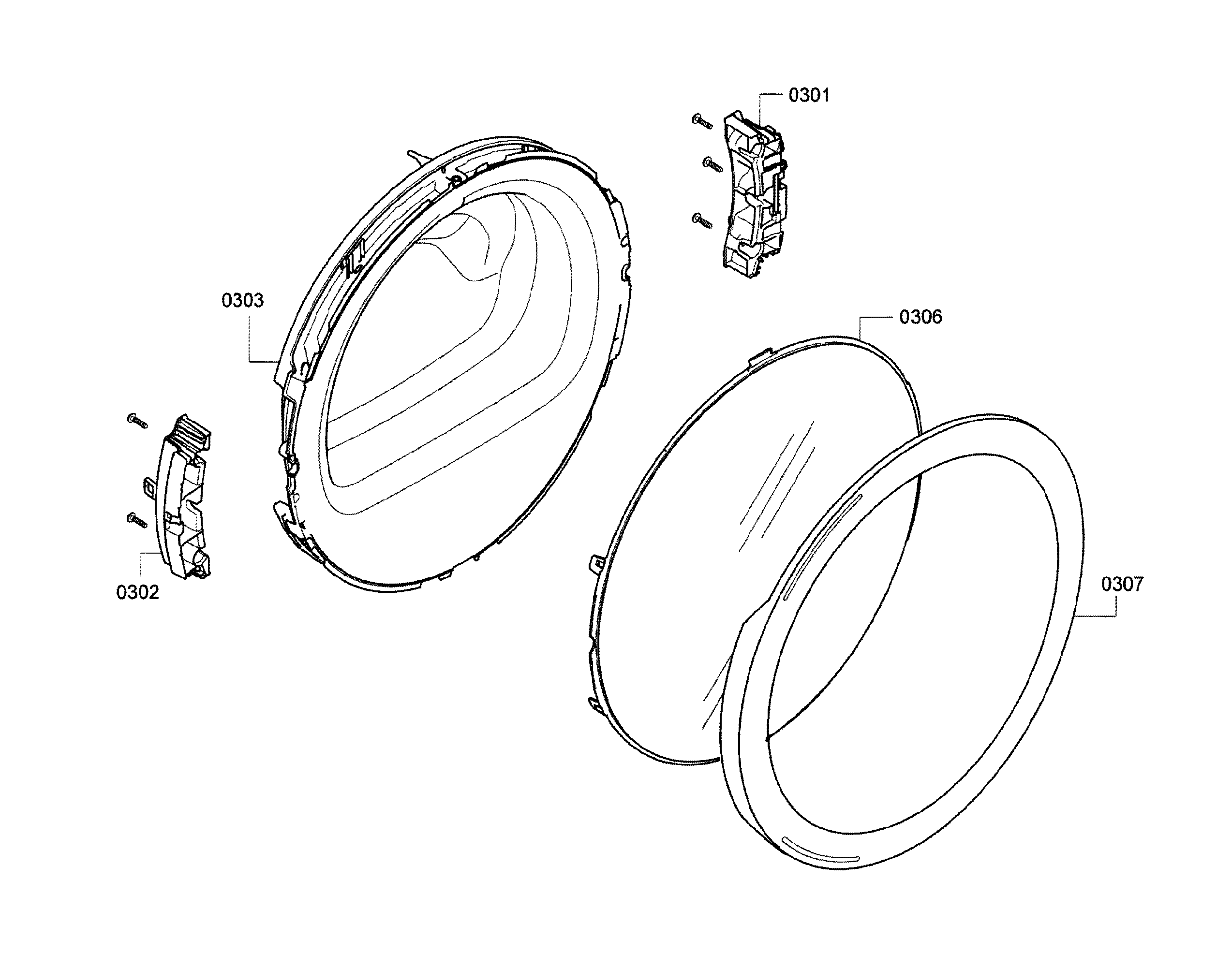 Door assy