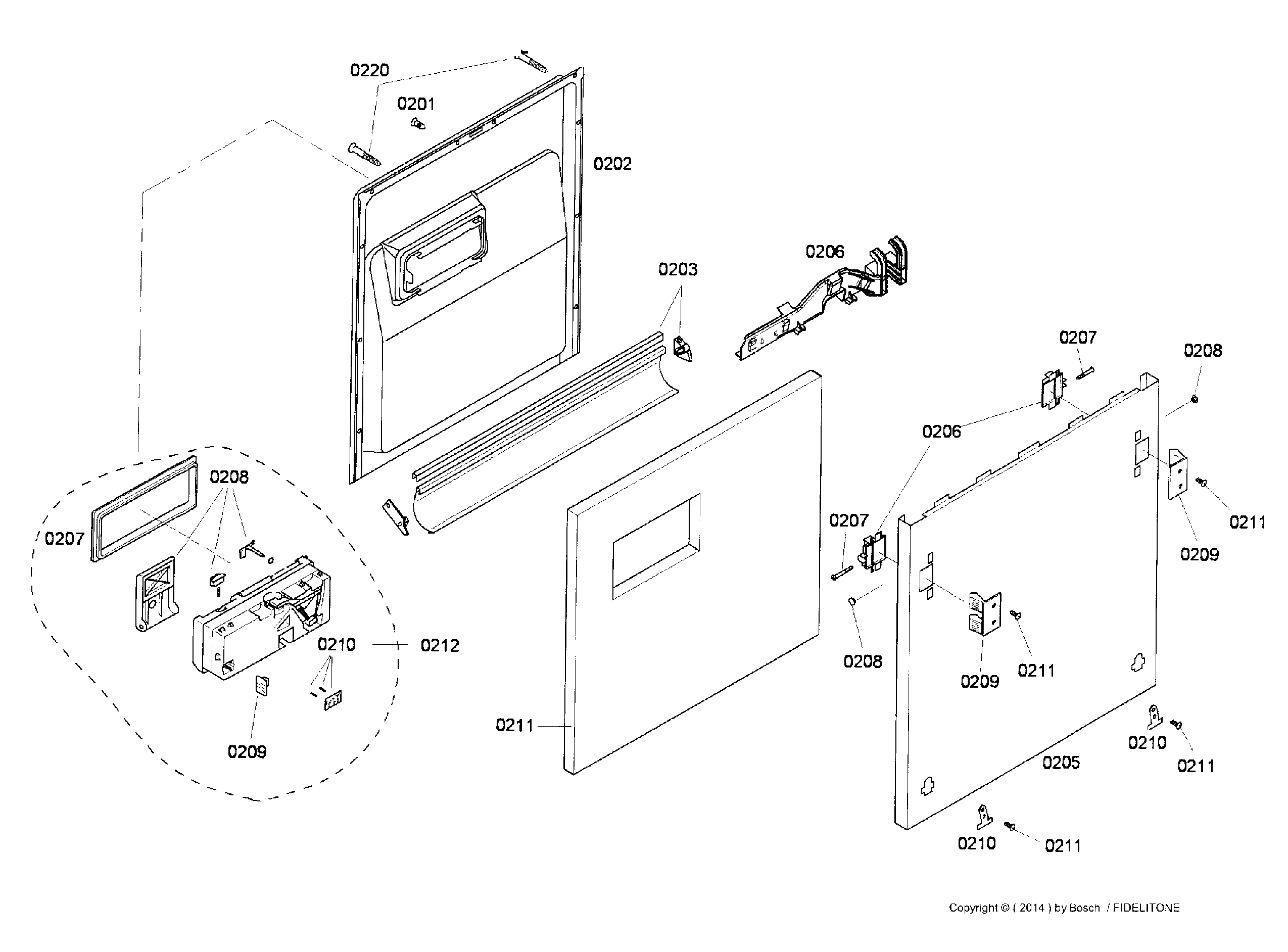 Door assy