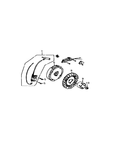 Flywheel/ignition