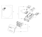 Samsung WF42H5600AP/A2-00 drawer diagram