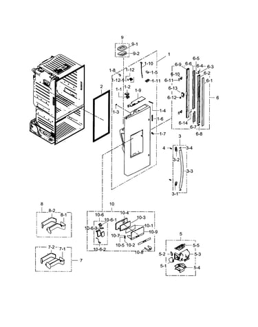 Fridge door l