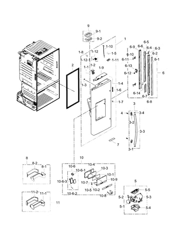 Fridge door l