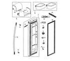 Samsung RF268ACPN/XAA-00 fridge door r diagram
