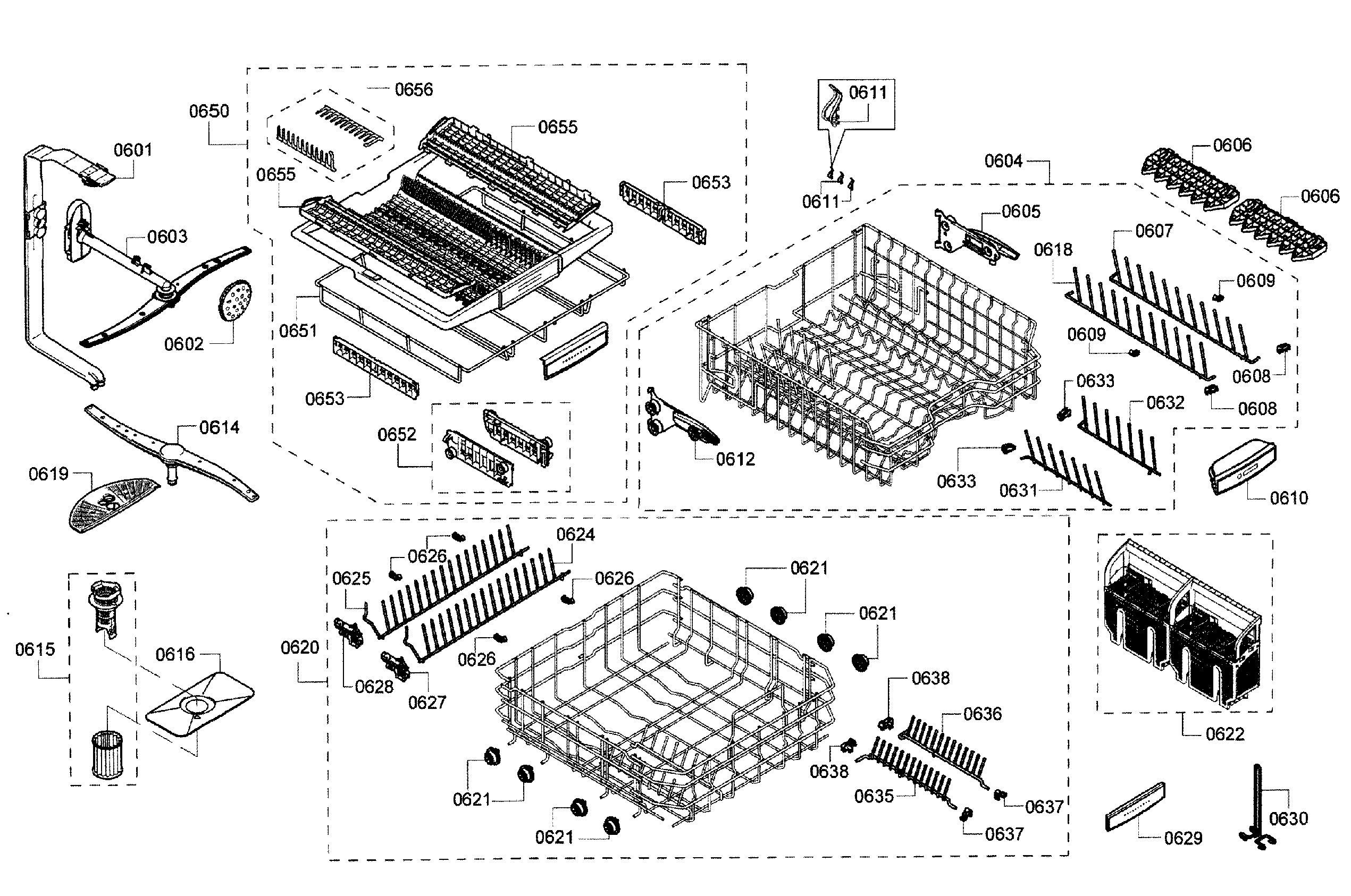 Rack assy