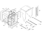 Bosch SHE8PT55UC/05 base & frame diagram