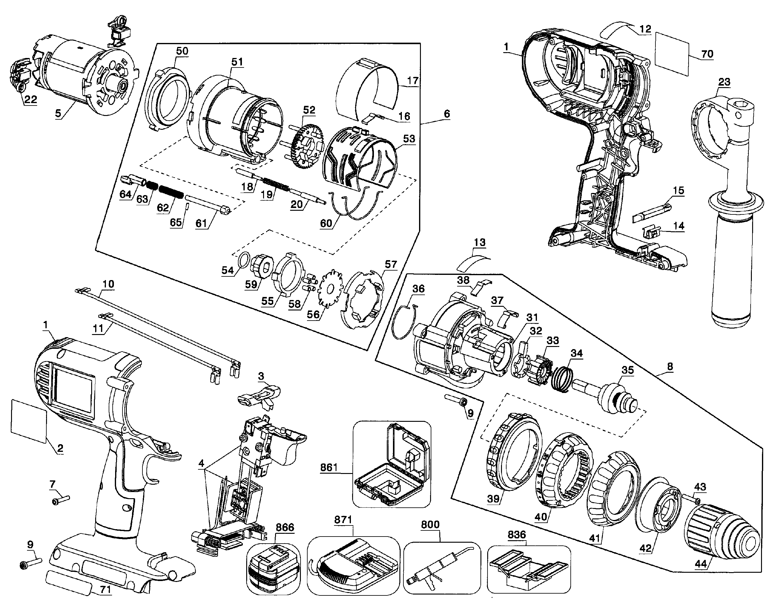 Drill assy