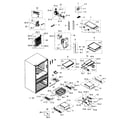 Samsung RF30HBEDBSR/AA-02 refrigerator diagram