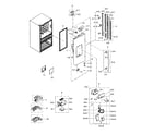 Samsung RF30HBEDBSR/AA-02 refrigerator door l diagram