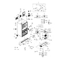 Samsung RF30HBEDBSR/AA-03 cabinet diagram