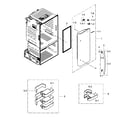 Samsung RF28HFEDTBC/AA-01 refrigerator door r diagram