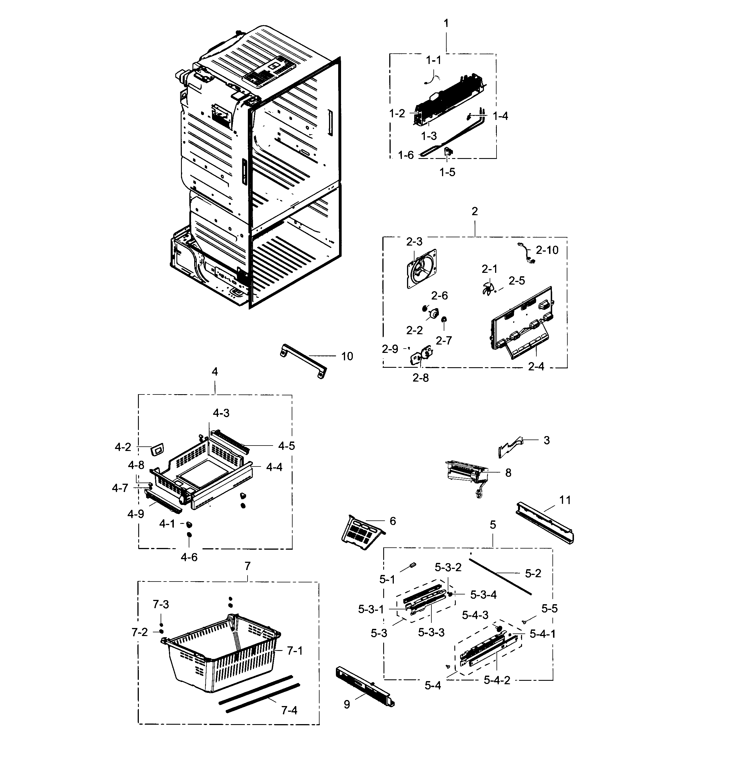 Freezer / icemaker