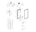 Samsung RFG238AABP/XAA-00 refrigerator door l diagram