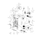 Samsung RFG238AARS/XAA-00 cabinet diagram